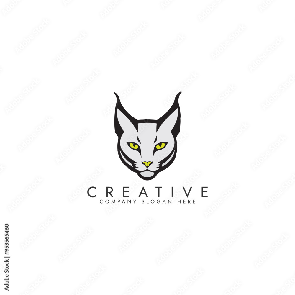 Black Cat Logo silhouette Vector Simple Ai generated Black Cat Logo silhouette Vector Simple Ai generated