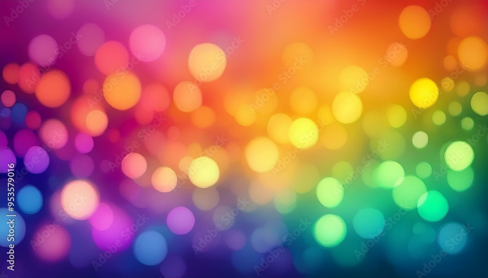 Red and green and blue and pink bokeh background Red and green and blue and pink bokeh background