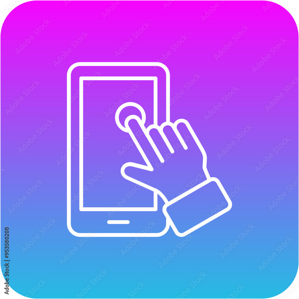 Touch Screen Icon Touch Screen Icon