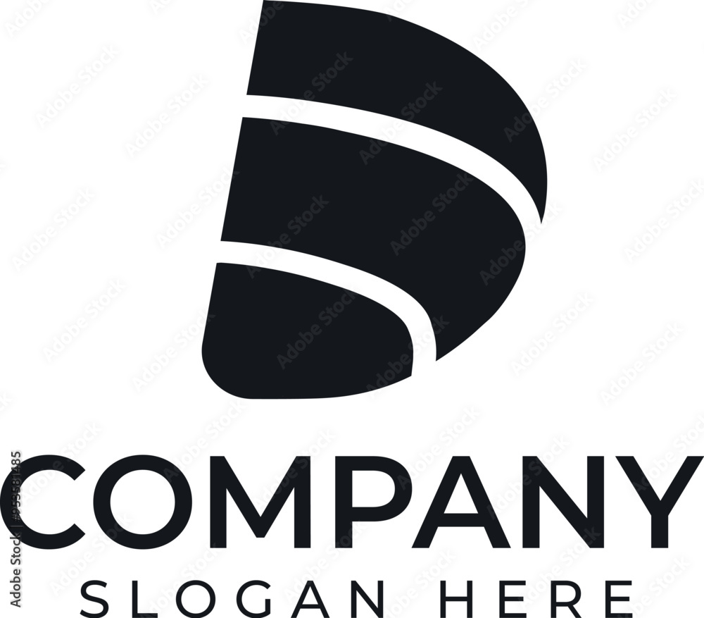 D Logo Design and template. Creative D icon initials based Letters in vector D Logo Design and template. Creative D icon initials based Letters in vector
