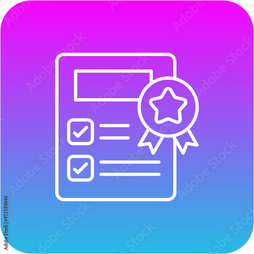 Report Card Icon
