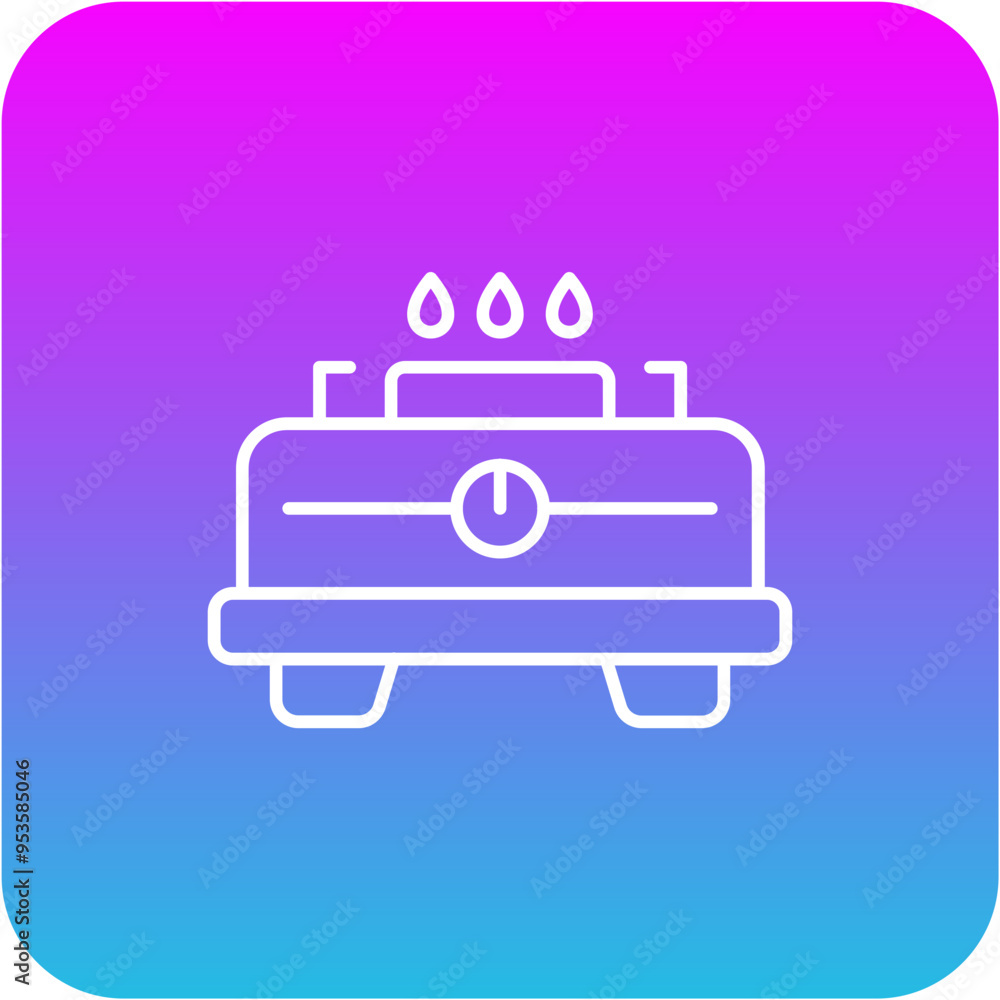 Gas stove Icon Gas stove Icon