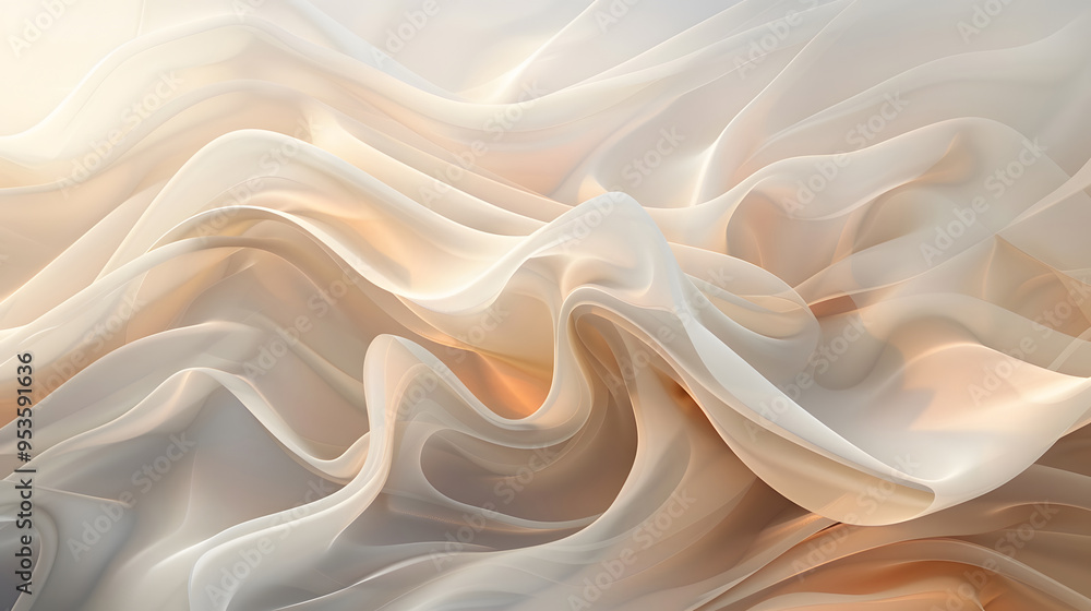 Obraz premium Soft and flowing fabric