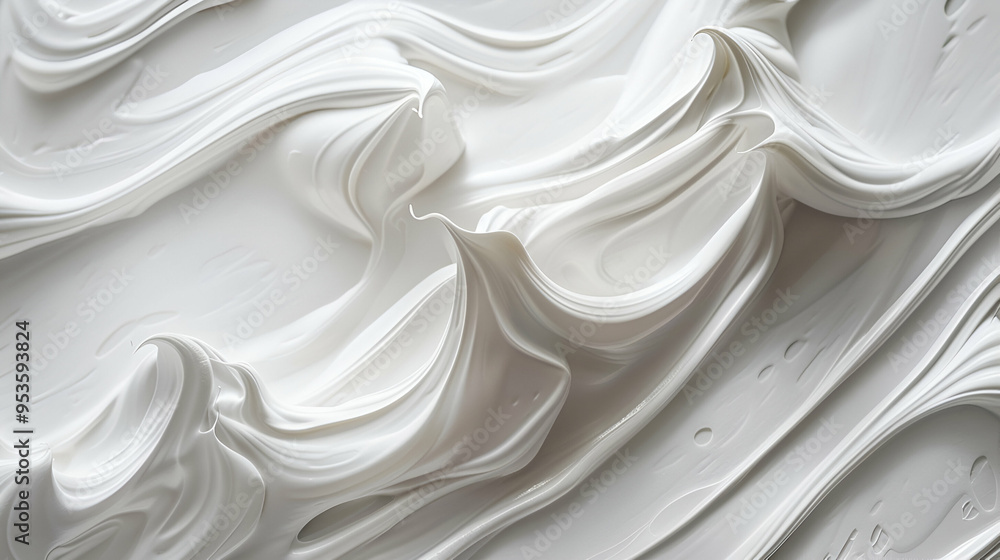 Creamy White Abstract Texture Creamy White Abstract Texture