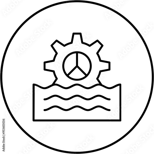 Fluid mechanics Icon