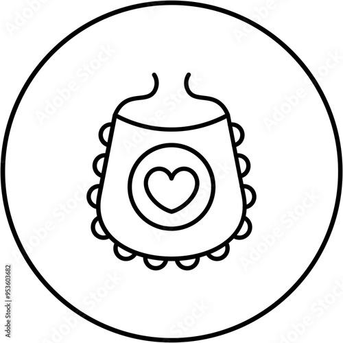 Baby bib Icon