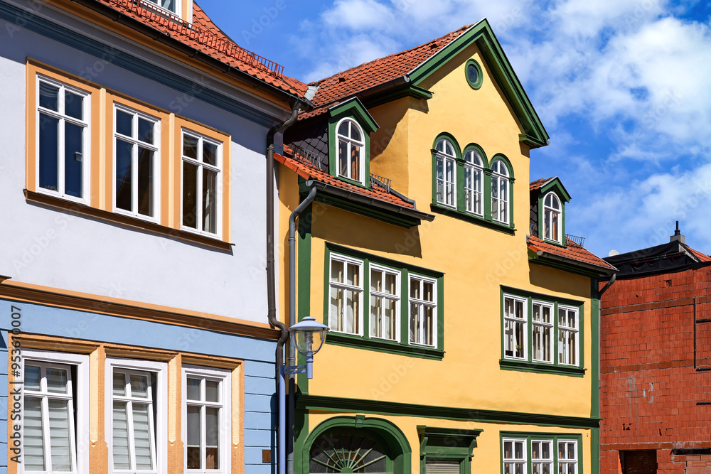 Obraz premium Historisches Gotha, Thüringen, Altstadt