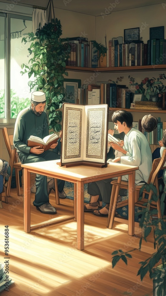 Koran Stand Home Study Islam Religion Spiritual Symbol Koran Stand Home Study Islam Religion Spiritual Symbol