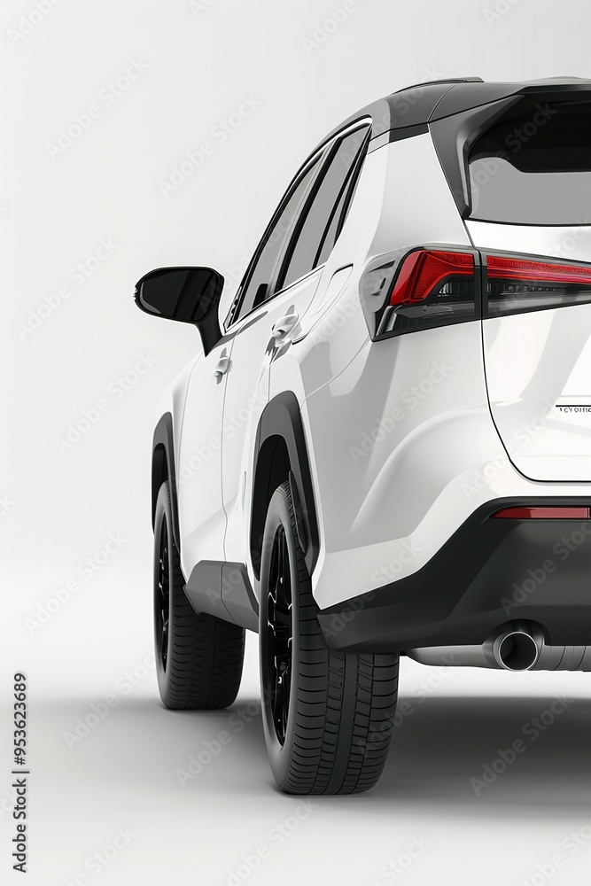 Fototapeta premium white car