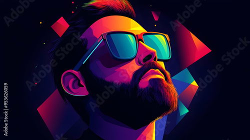 A colorful illustration of ...