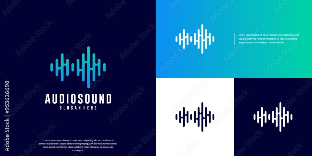 digital audio symbol display, sound wave technology, vector design illustration. digital audio symbol display, sound wave technology, vector design illustration.