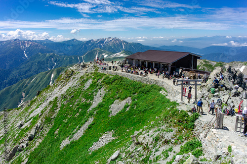 Obraz na płótnie 立山頂上雄山神社 w salonie