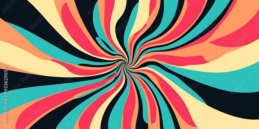 sunburst abstract psychedelic retro background sunburst abstract psychedelic retro background