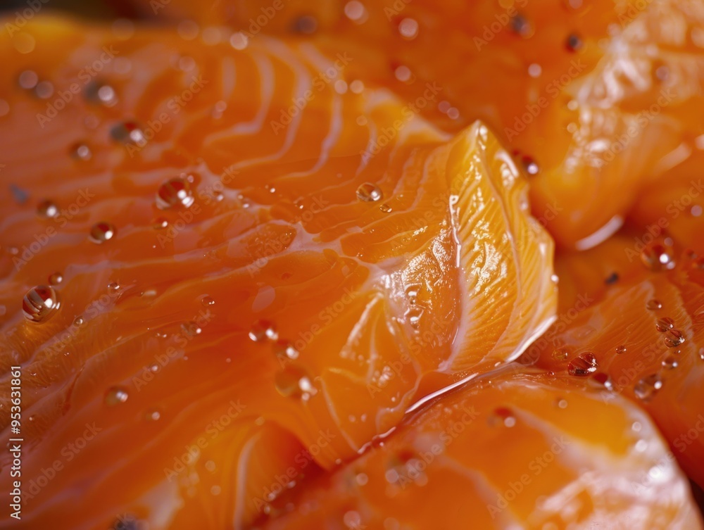 Salmon with oil and pepper Salmon with oil and pepper