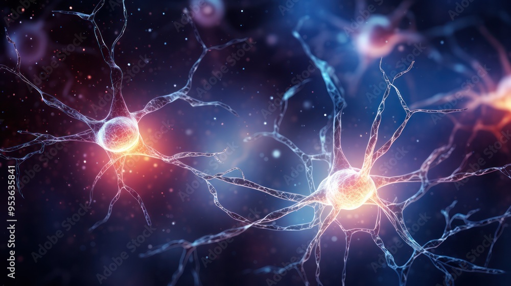A microscopic view of a neural network, with synapses firing like tiny lightning bolts, revealing the intricate patterns of human thought. A microscopic view of a neural network, with synapses firing like tiny lightning bolts, revealing the intricate patterns of human thought.