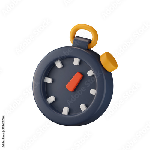 Timer 3D Illustration