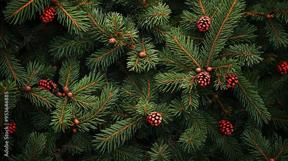Christmas tree branches background Christmas tree branches background