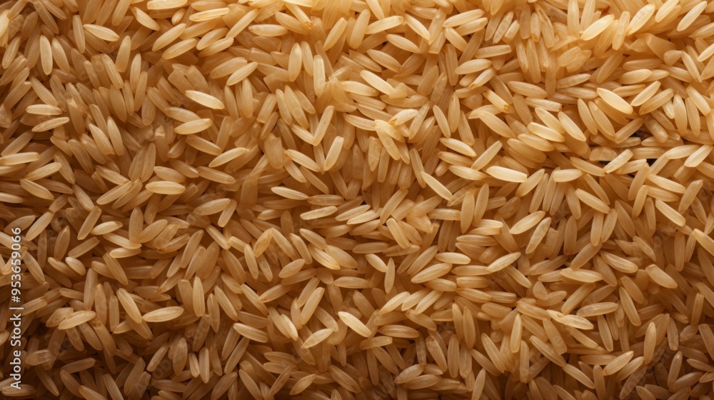 Close up of a rice background food. Neural network ai generated art Close up of a rice background food. Neural network ai generated art