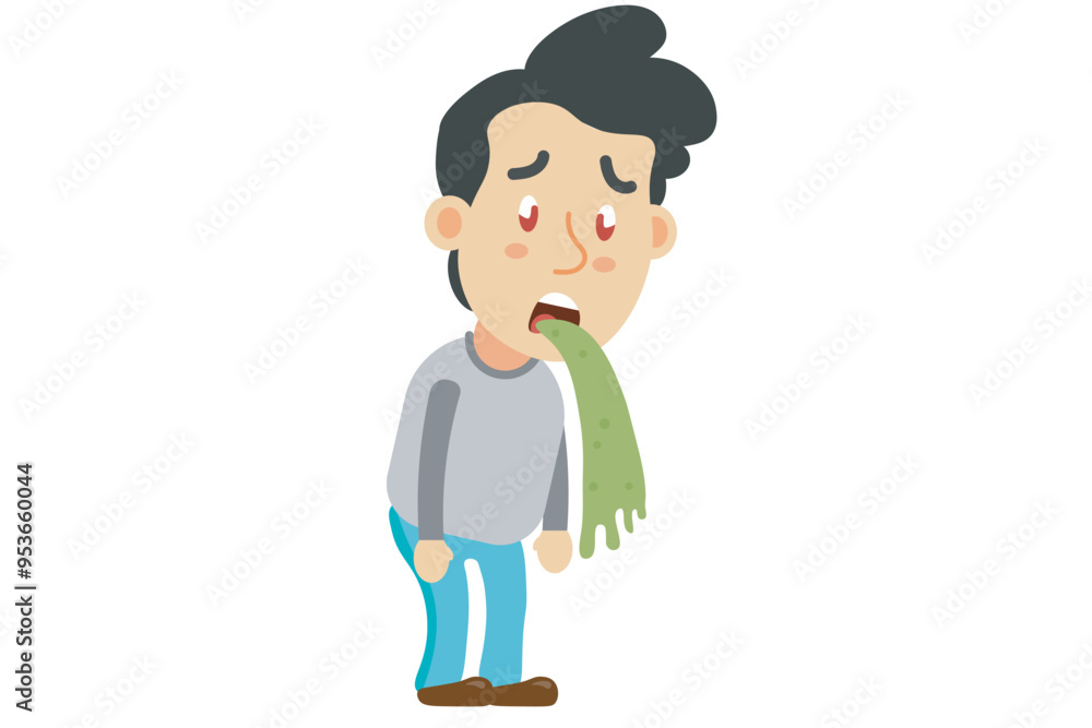 Vomiting is the forceful expulsion of stomach contents through the mouth. food poisoning, gastritis, pregnancy, migraines, motion,sickness, infections,gastroenteritis. Vomiting is the forceful expulsion of stomach contents through the mouth. food poisoning, gastritis, pregnancy, migraines, motion,sickness, infections,gastroenteritis.