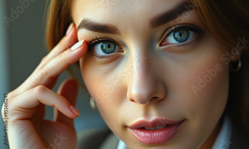 portrait of successful businesswoman posing