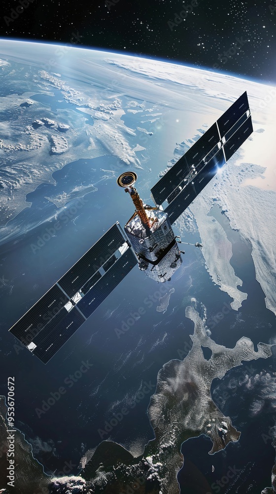 Fototapeta premium In orbit