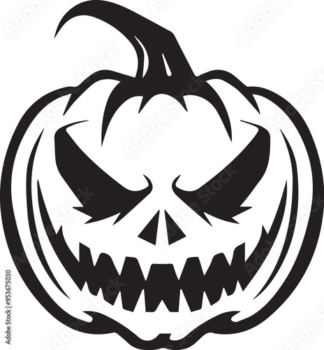 Scary Creepy Halloween Vector Art