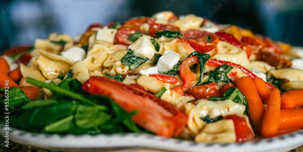 Caprese tortellini salad Caprese tortellini salad