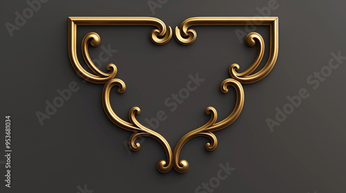 Corner vector icon set. frame illustration sign collection. vintage symbol. border logo. 