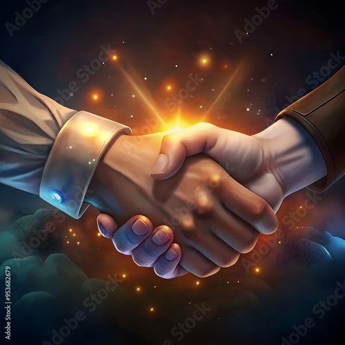 handshake between two professionals