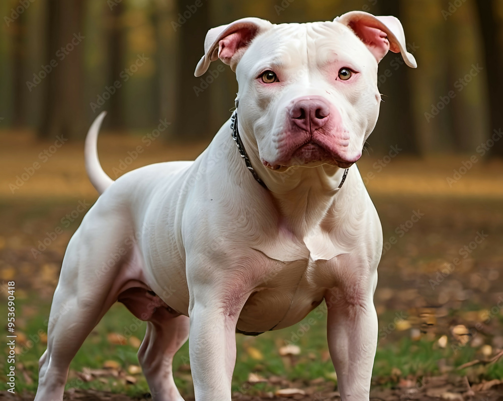 Obraz premium Pit bull dog