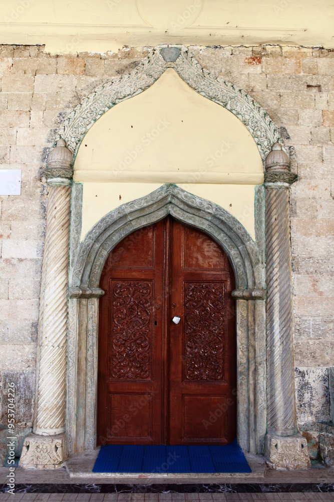 Carved Wooden Door Arch History – Kaleici – Antalya Carved Wooden Door Arch History – Kaleici – Antalya