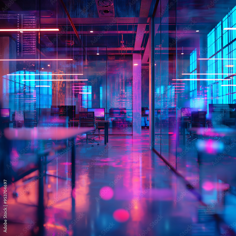 Fototapeta premium Technology background design 