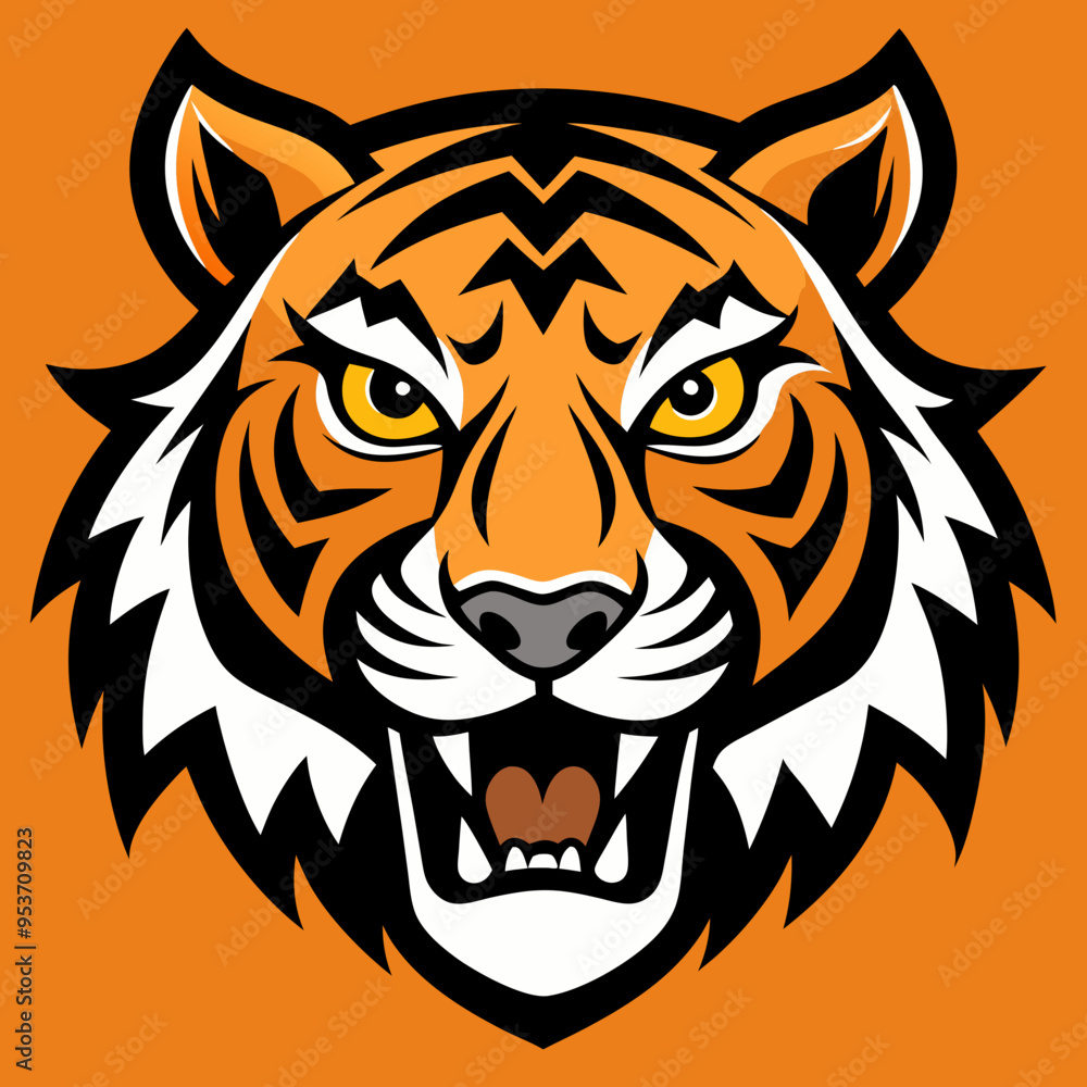 tiger head vector tiger head vector