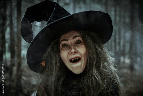 Obraz na plátně creepy old hag