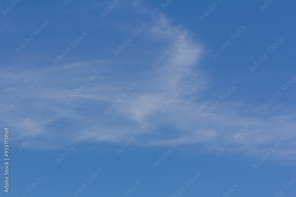 White cloud in blue sky nature White cloud in blue sky nature