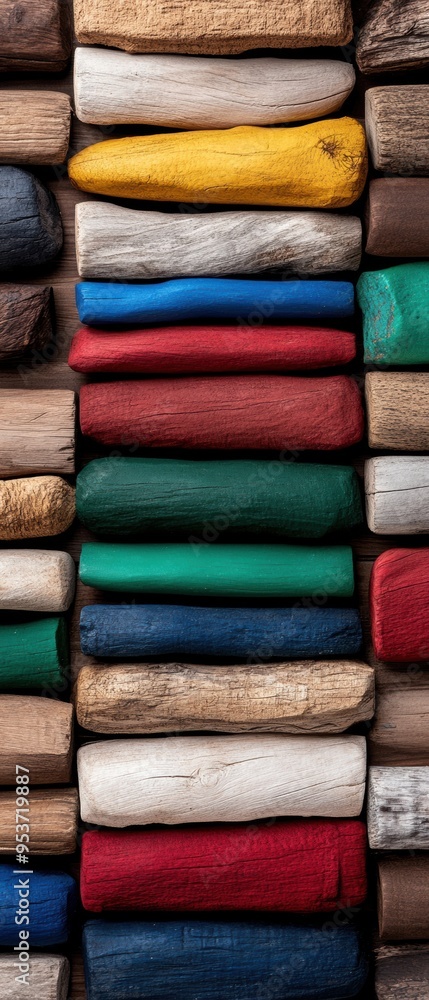 A colorful arrangement of neatly stacked fabrics showcasing various textures and shades for creative projects and designs. A colorful arrangement of neatly stacked fabrics showcasing various textures and shades for creative projects and designs.