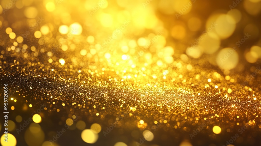 Abstract Glittering Gold Background Abstract Glittering Gold Background