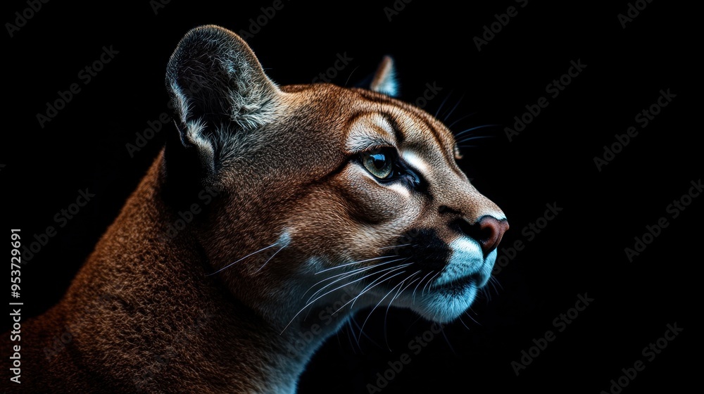 Obraz premium Majestic Cougar Portrait
