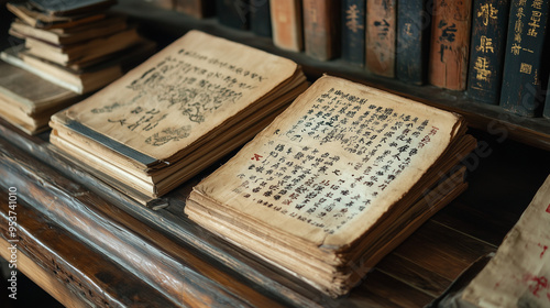Obraz na płótnie 古文書