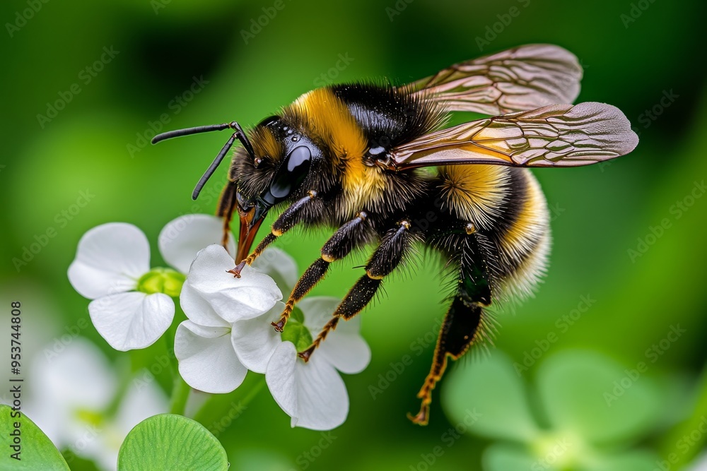 Bumblebees, hovering over clover, tiny workers show the power of nature’s smallest creatures Bumblebees, hovering over clover, tiny workers show the power of nature’s smallest creatures