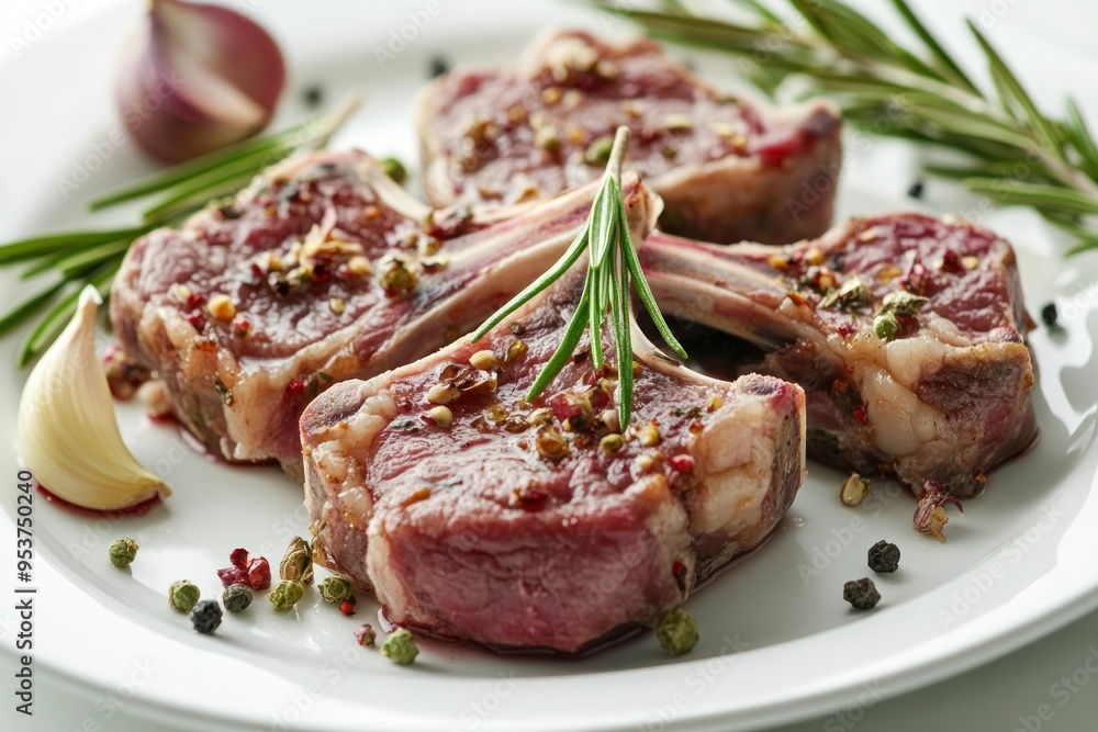 Lamb Chops with Rosemary and Garlic Lamb Chops with Rosemary and Garlic