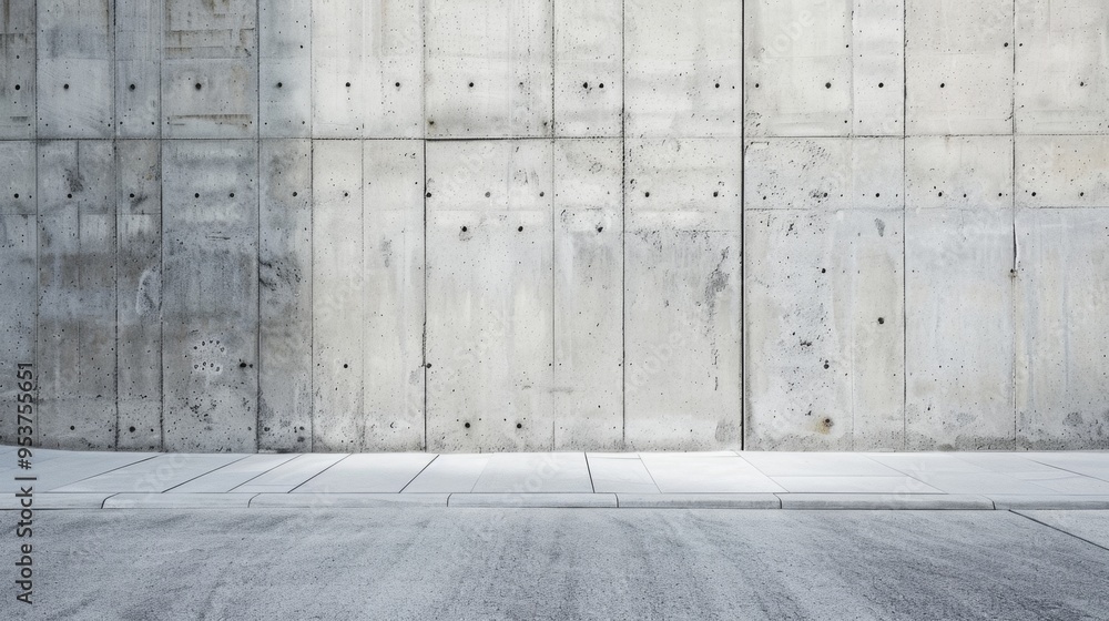 A high-quality AI-generated stock image of a smooth concrete wall background with subtle texture, leaving ample space for text. Ideal for modern, industrial, or minimalist design themes. A high-quality AI-generated stock image of a smooth concrete wall background with subtle texture, leaving ample space for text. Ideal for modern, industrial, or minimalist design themes.