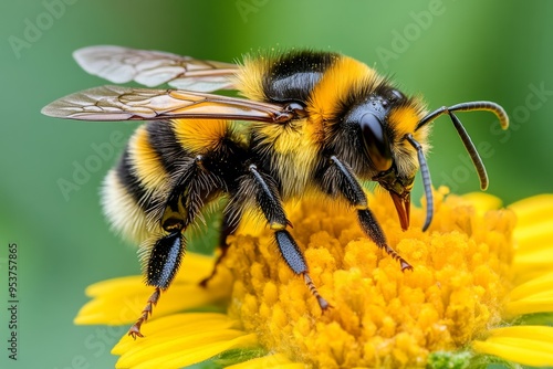 Bumblebees, essential pollinators, vital role contribute to the health and diversity of ecosystems