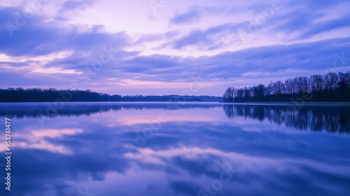 Serene Lake Reflection