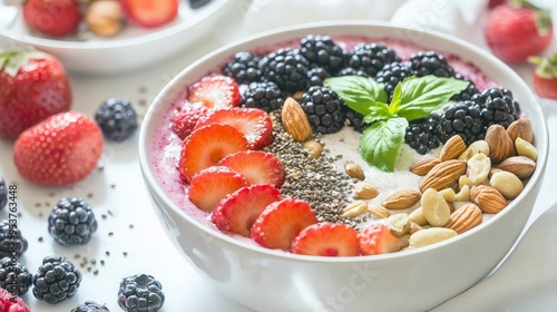 Delicious and Healthy Smoothie Bowl