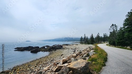 Foggy Morning, Schoodic Peninsula, Maine