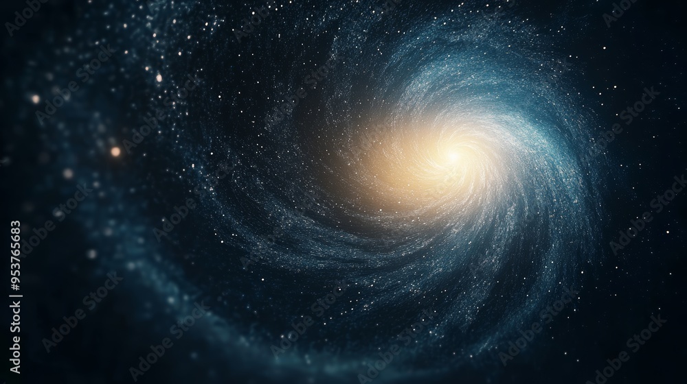 A stunning view of a swirling galaxy, featuring vibrant colors and a bright core amidst the vastness of space. A stunning view of a swirling galaxy, featuring vibrant colors and a bright core amidst the vastness of space.