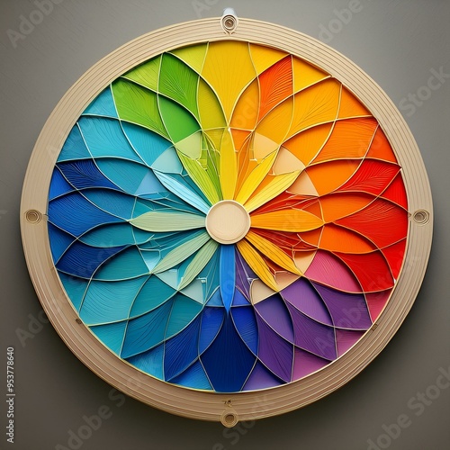 colorful circle