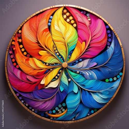colorful circle