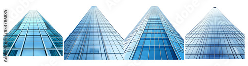 Modern Architecture: Four Skyscrapers From Below